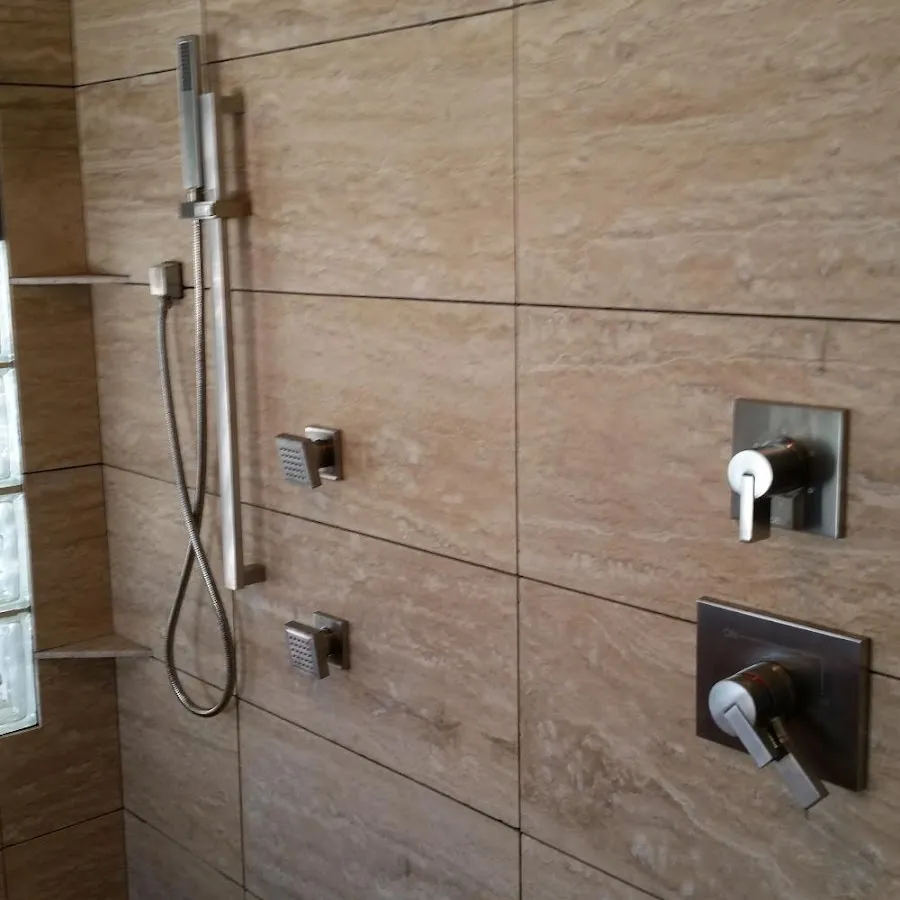 Shower fixture installation for Frozen Pipe Repair in Winslow